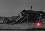 Image of tank damages old building Fort Lewis Washington USA, 1930, second 20 stock footage video 65675046578