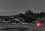 Image of tank damages old building Fort Lewis Washington USA, 1930, second 39 stock footage video 65675046578