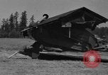 Image of tank damages old building Fort Lewis Washington USA, 1930, second 62 stock footage video 65675046578
