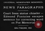Image of Edmond Fontaine Baltimore Maryland USA, 1930, second 1 stock footage video 65675046581