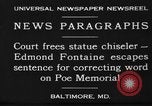 Image of Edmond Fontaine Baltimore Maryland USA, 1930, second 11 stock footage video 65675046581