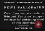 Image of Edmond Fontaine Baltimore Maryland USA, 1930, second 14 stock footage video 65675046581