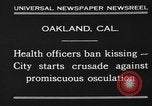 Image of kissing baned Oakland California USA, 1930, second 6 stock footage video 65675046583