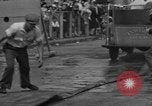 Image of firemen competition Long Beach New York USA, 1930, second 27 stock footage video 65675046585