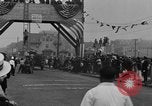 Image of firemen competition Long Beach New York USA, 1930, second 44 stock footage video 65675046585