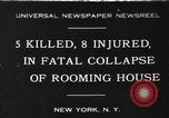 Image of Firemen rescue victims New York United States USA, 1930, second 1 stock footage video 65675046588
