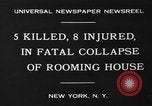 Image of Firemen rescue victims New York United States USA, 1930, second 3 stock footage video 65675046588