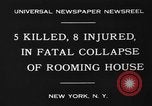 Image of Firemen rescue victims New York United States USA, 1930, second 9 stock footage video 65675046588
