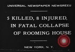 Image of Firemen rescue victims New York United States USA, 1930, second 10 stock footage video 65675046588