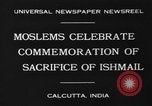 Standbild feiert gedenken Kalkutta Indien, 1930, aus Sekunde 3 historischem Filmmaterial Videoclip 65675046589