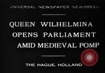 Standbild Königin Wilhelmina Den Haag Niederlande, 1930, aus Sekunde 1 historischem Filmmaterial Videoclip 65675046590