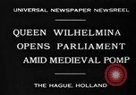 Standbild Königin Wilhelmina Den Haag Niederlande, 1930, aus Sekunde 6 historischem Filmmaterial Videoclip 65675046590