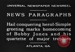Standbild Bobby Jones Atlanta Georgia USA, 1930, aus Sekunde 5 historischem Filmmaterial Videoclip 65675046592