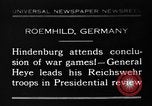 Standbild Allgemeine Wilhelm Heye Roemhild Deutschland, 1930, aus Sekunde 1 historischem Filmmaterial Videoclip 65675046594