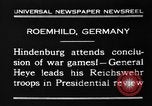 Standbild Allgemeine Wilhelm Heye Roemhild Deutschland, 1930, aus Sekunde 3 historischem Filmmaterial Videoclip 65675046594