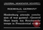 Standbild Allgemeine Wilhelm Heye Roemhild Deutschland, 1930, aus Sekunde 5 historischem Filmmaterial Videoclip 65675046594