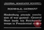 Standbild Allgemeine Wilhelm Heye Roemhild Deutschland, 1930, aus Sekunde 10 historischem Filmmaterial Videoclip 65675046594