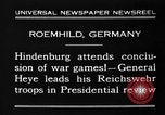 Standbild Allgemeine Wilhelm Heye Roemhild Deutschland, 1930, aus Sekunde 11 historischem Filmmaterial Videoclip 65675046594