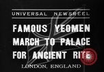 Standbild Duke of Gloucester London England Vereinigtes Königreich, 1937, aus Sekunde 1 historischem Filmmaterial Videoclip 65675046596