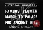 Standbild Duke of Gloucester London England Vereinigtes Königreich, 1937, aus Sekunde 4 historischem Filmmaterial Videoclip 65675046596