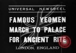 Standbild Duke of Gloucester London England Vereinigtes Königreich, 1937, aus Sekunde 6 historischem Filmmaterial Videoclip 65675046596