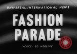 Standbild fashion parade Toronto Ontario Kanada, 1958, aus Sekunde 1 historischem Filmmaterial Videoclip 65675046601