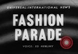 Standbild fashion parade Toronto Ontario Kanada, 1958, aus Sekunde 3 historischem Filmmaterial Videoclip 65675046601