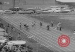 Image of Dave Sime Big Springs Texas USA, 1958, second 9 stock footage video 65675046602