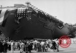 Image of Christening of the USS Independence (CV-62) in New York New York United States USA, 1958, second 17 stock footage video 65675046605
