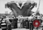 Image of Christening of the USS Independence (CV-62) in New York New York United States USA, 1958, second 30 stock footage video 65675046605