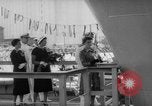 Image of Christening of the USS Independence (CV-62) in New York New York United States USA, 1958, second 32 stock footage video 65675046605