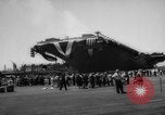 Image of Christening of the USS Independence (CV-62) in New York New York United States USA, 1958, second 41 stock footage video 65675046605