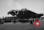 Image of Christening of the USS Independence (CV-62) in New York New York United States USA, 1958, second 42 stock footage video 65675046605