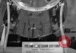 Image of model of Sputnik III Moscow Russia Soviet Union, 1958, second 13 stock footage video 65675046606