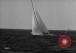 Image of America's Cup sail boat race of 1964 Newport Rhode Island USA, 1964, second 4 stock footage video 65675046615