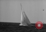 Image of America's Cup sail boat race of 1964 Newport Rhode Island USA, 1964, second 5 stock footage video 65675046615