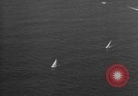 Image of America's Cup sail boat race of 1964 Newport Rhode Island USA, 1964, second 10 stock footage video 65675046615