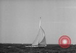 Image of America's Cup sail boat race of 1964 Newport Rhode Island USA, 1964, second 17 stock footage video 65675046615
