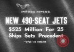 Image of 490 seat jets United States USA, 1966, second 1 stock footage video 65675046617
