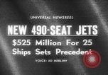 Image of 490 seat jets United States USA, 1966, second 3 stock footage video 65675046617