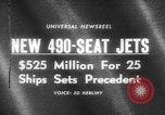 Image of 490 seat jets United States USA, 1966, second 5 stock footage video 65675046617