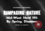 Standbild Tornado und Hochwasser United States USA, 1965, aus Sekunde 3 historischem Filmmaterial Videoclip 65675046628