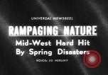 Standbild Tornado und Hochwasser United States USA, 1965, aus Sekunde 4 historischem Filmmaterial Videoclip 65675046628