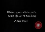 Image of Winter sports Minnesota United States USA, 1927, second 7 stock footage video 65675046670
