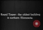 Standbild Round Tower Minnesota United States USA, 1927, aus Sekunde 1 historischem Filmmaterial Videoclip 65675046672
