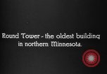 Standbild Round Tower Minnesota United States USA, 1927, aus Sekunde 5 historischem Filmmaterial Videoclip 65675046672