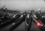 Standbild U-Boote stillgelegt San Francisco California USA, 1946, aus Sekunde 28 historischem Filmmaterial Videoclip 65675046673