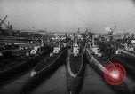 Standbild U-Boote stillgelegt San Francisco California USA, 1946, aus Sekunde 29 historischem Filmmaterial Videoclip 65675046673