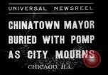 Standbild Frank Moy's Funeral Chicago Illinois USA, 1937, aus Sekunde 1 historischem Filmmaterial Videoclip 65675046689