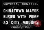 Standbild Frank Moy's Funeral Chicago Illinois USA, 1937, aus Sekunde 4 historischem Filmmaterial Videoclip 65675046689